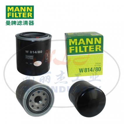 MANN-FILTER(曼牌滤清器)油滤W814/80