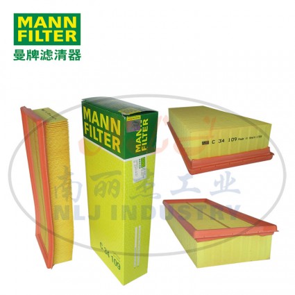MANN-FILTER(曼牌滤清器)空滤C34109
