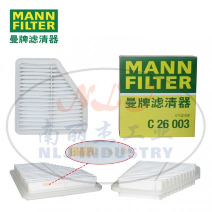 C26003空滤MANN-FILTER(曼牌滤清器)