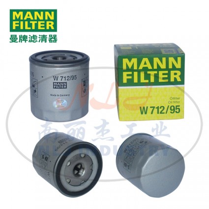 MANN-FILTER(曼牌滤清器)油滤W712/95