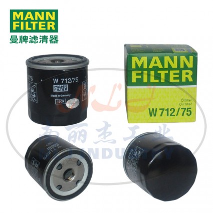 MANN-FILTER(曼牌滤清器)油滤W712/75