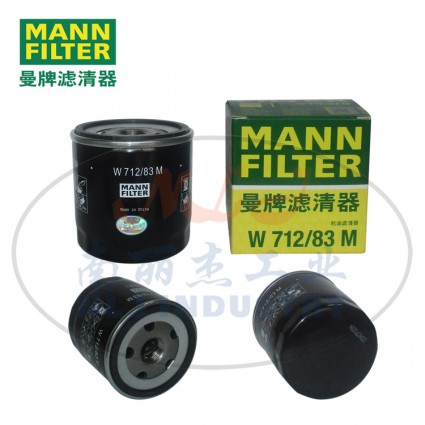 MANN-FILTER(曼牌滤清器)油滤W712/83M