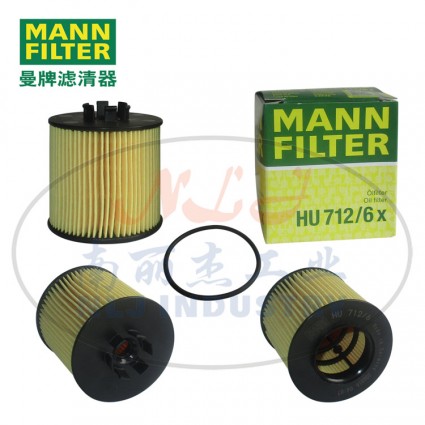 MANN-FILTER(曼牌滤清器)油滤HU712/6x