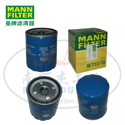 MANN-FILTER(曼牌滤清器)油滤W712/15