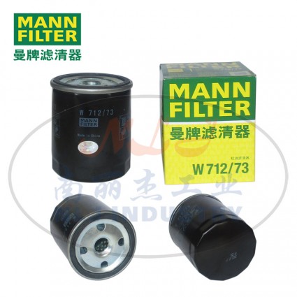 MANN-FILTER(曼牌滤清器)油滤W712/73